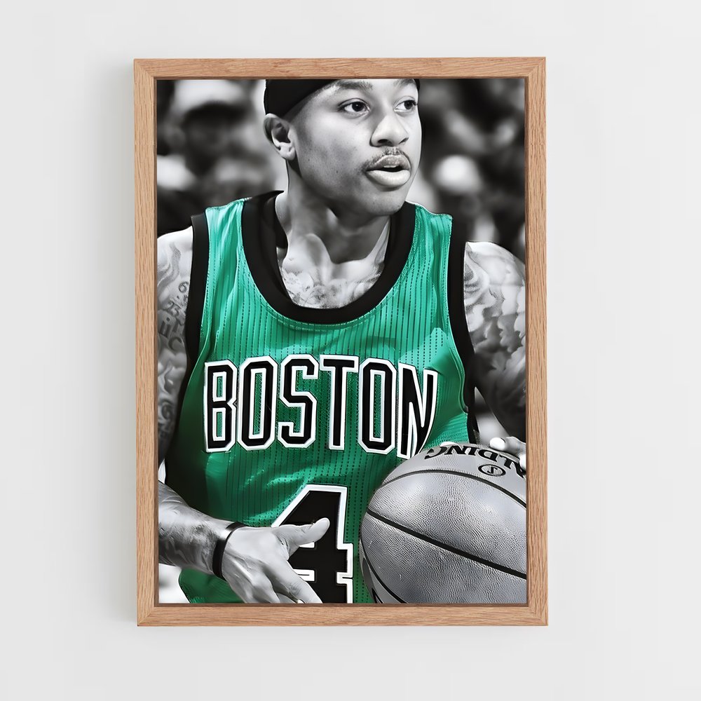 Poster Isiah Thomas: Légende des Celtics – affiche Basketball (vue 4)